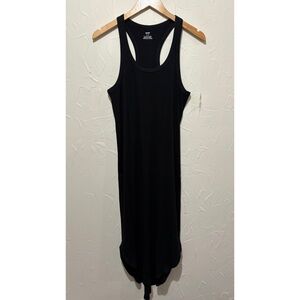 aerie Black Racerback Tank Dress